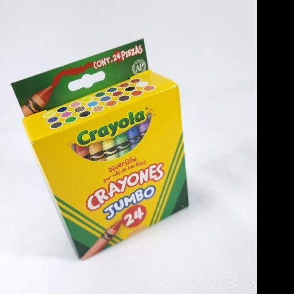 CRAYONES EST.C24 CRAYOLA JUMBO 520324 E.6 C.72